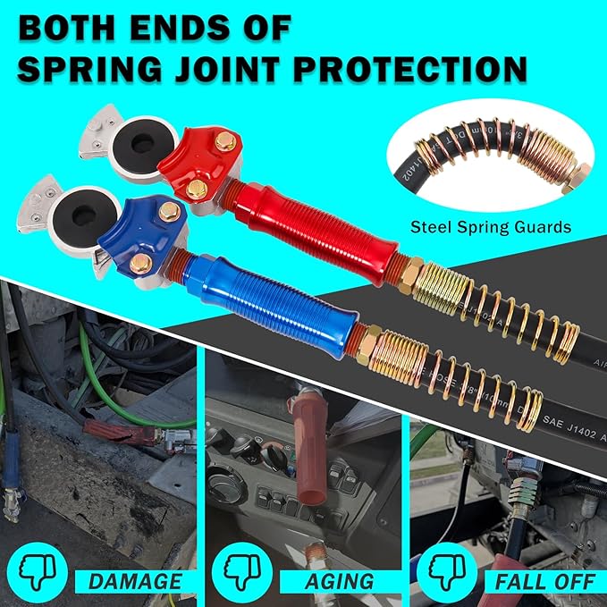 CheeMuii 15 FT Semi Truck Air Line Kit