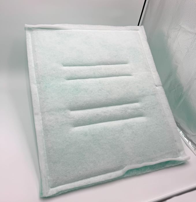 Paint Booth Intake Air Filter Panel, Crossdraft Spray Booth Filter Pad
