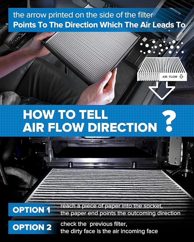 PHILTOP Cabin Air Filter, Replacement
