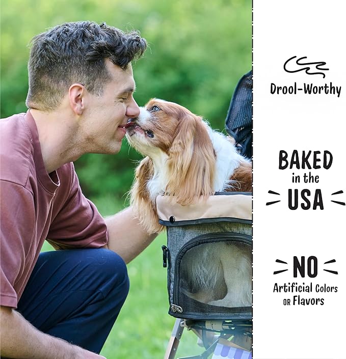 Three Dog Bakery Red Velvet Valentine's Day Lick'n Crunch 13 oz