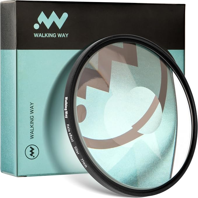 Walking Way 67MM Whirlpool Camera Effects Filter, Tunnel Vision Spiral Halo