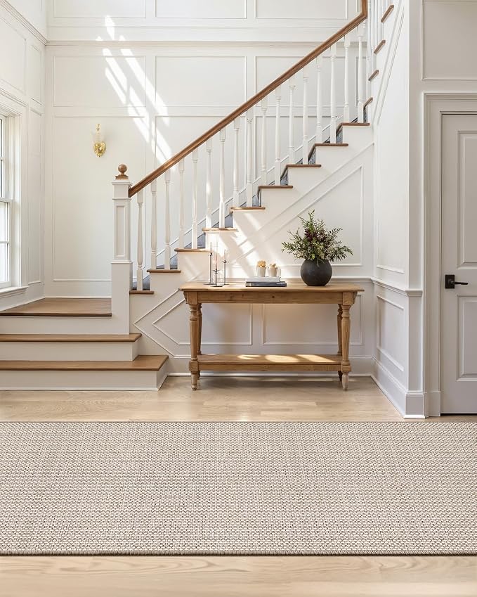 Color&Geometry Door Mat 3'x10' Runner Rug
