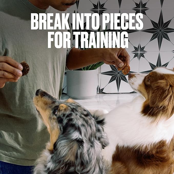 NOMNOMNOW Chicken & Cranberry Flavored Treats - Dog Snacks for Training, Rewards, and Mealtime Toppers - No Artificial Flavors or Colors - Prepared in the USA for Dogs 7oz