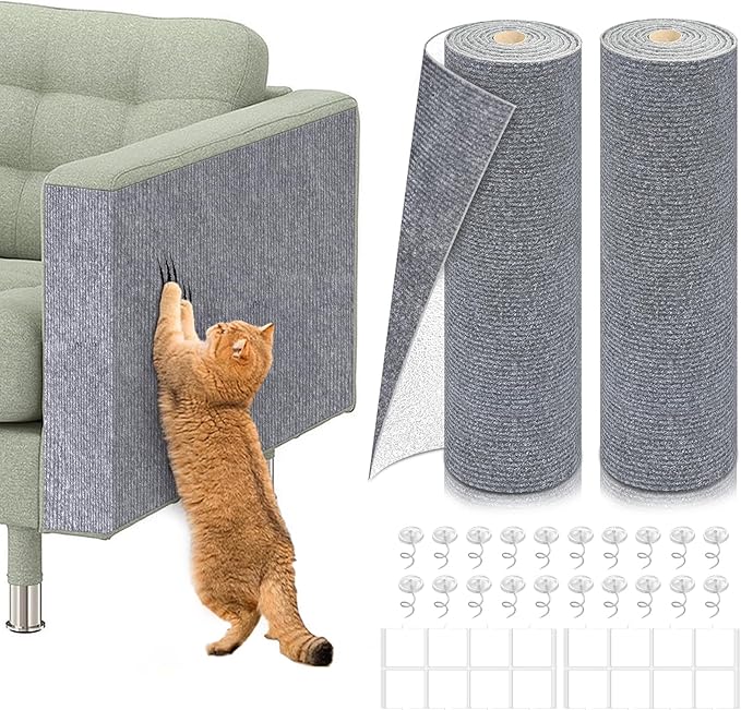 cat Scratch pad Herding Ball (Gray)