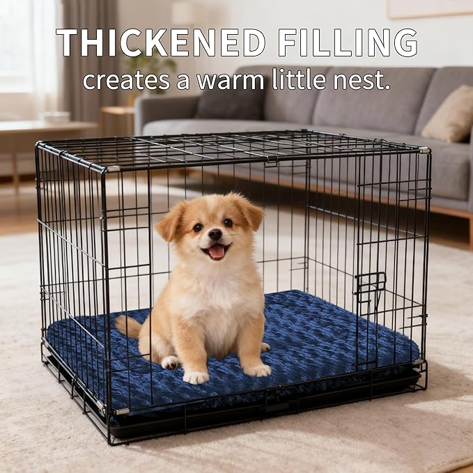 Dog Bed Mat - Comfortable Dog Kennel Pad, Soft Multi-Purpose Crate Bed Mats for Dogs & Cat