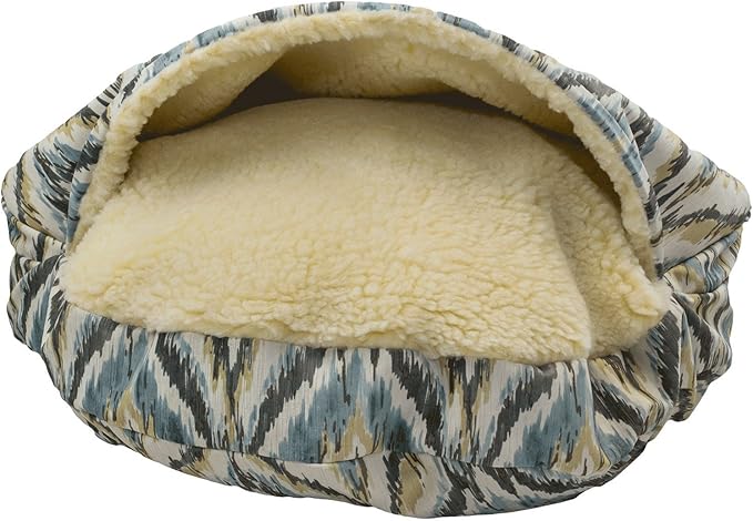 Snoozer Luxury Orthopedic Cozy Cave Pet Bed, Showdog Collection, Small - Palmer Dove
