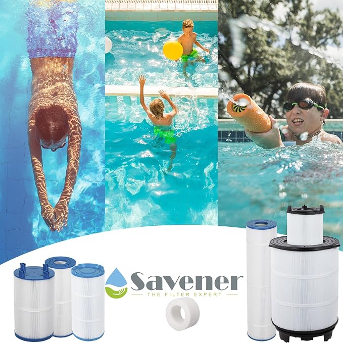 Savener® S7M120 System 3 Inner and Outer Pool Filter, Compatible