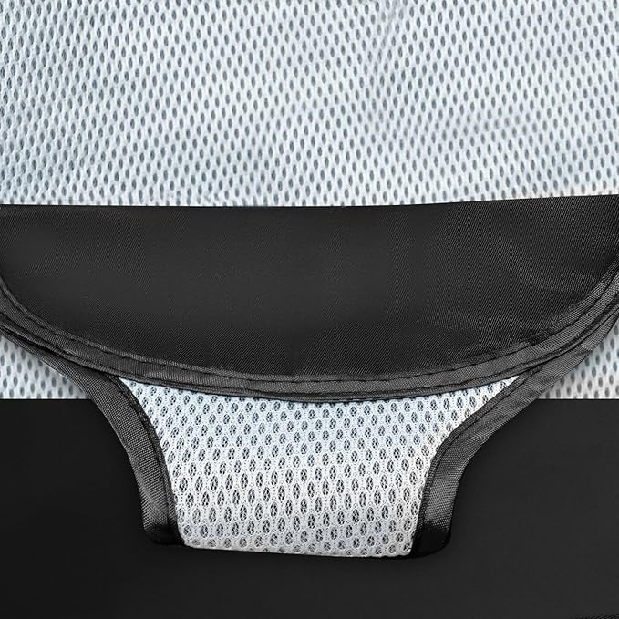 Pet Rocking Chair for Dog, Pet Rocker with 33Lbs Capacity, 3 Height Adjustable Puppy Folding Rocker with Breathable Mesh Fabric, for Small & Medium-Sized Dogs, Cats