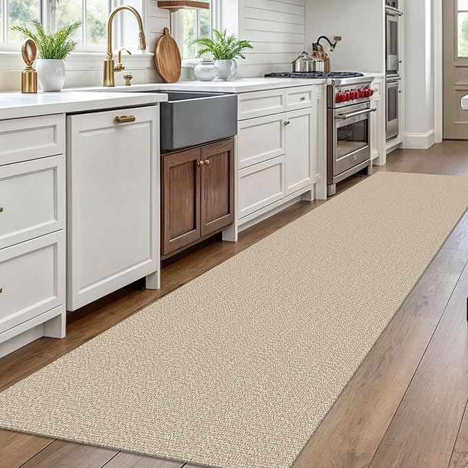 EARTHALL Washable Runner Rug 3x10 Ft Non Slip Runners