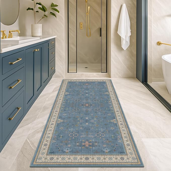 Hazo Haus Boho 2x5 Kitchen Rugs Non Slip