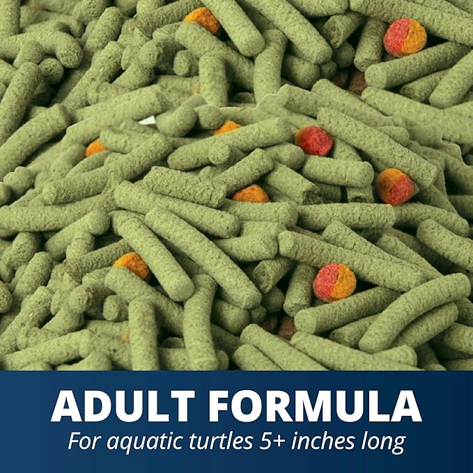 Tetra TetraFauna PRO ReptoMin Pro Sticks Adult Turtle Formula Daily Diet for Aquatic Turtles, 8.11 oz