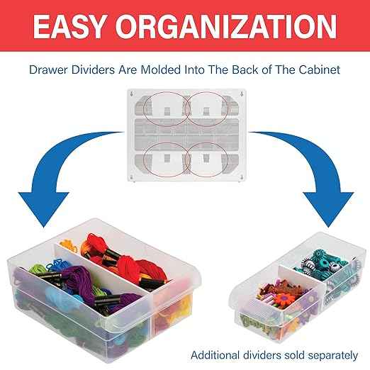 Akro-Mils 64-Drawer Plastic Drawer Storage Cabinet