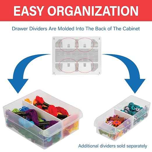 Akro-Mils 44-Drawer Plastic Drawer Storage Cabinet