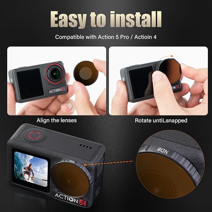 Walking Way CPL & ND Filter Set Compatible