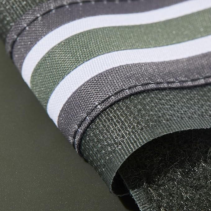 HORZE Adepto Open Front Tendon Boots | Durable Shell with Neoprene Lining - Beetle Khaki Green - Pony