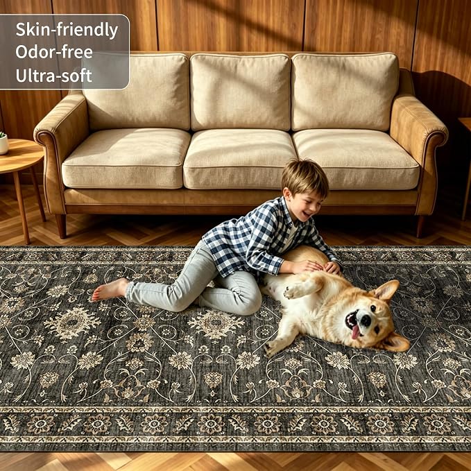 2x6 Non Slip Runner Rugs: Stay-Put Carpet Safe