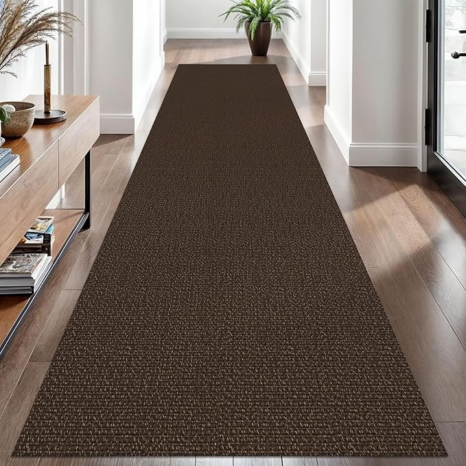 EARTHALL Washable Runner Rug 3x10 Ft Non Slip Runners