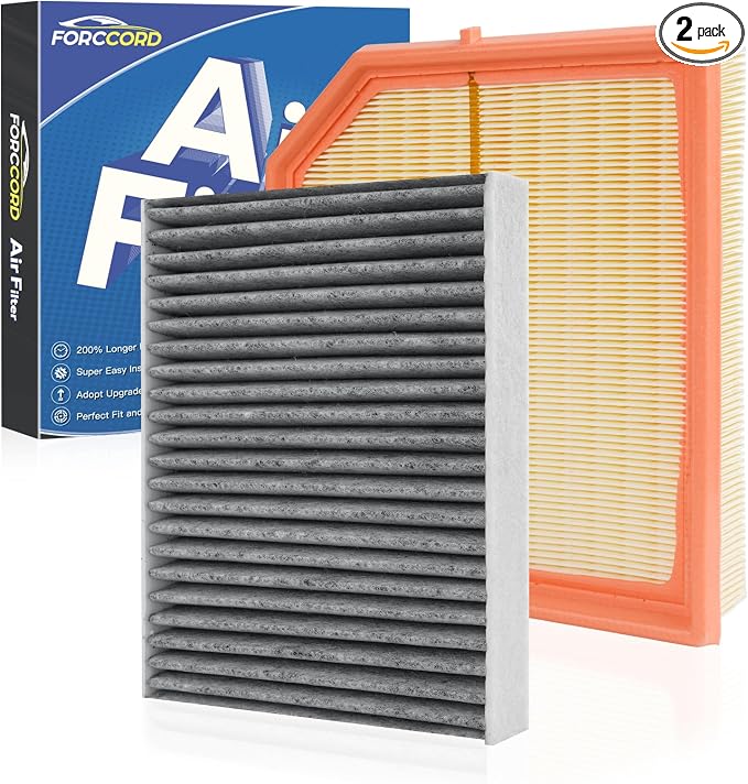 Cabin & Engine Air Filter Kit Fits