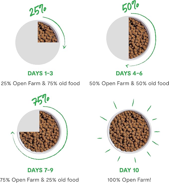 Open Farm, Grain Free Dry Cat Food, High-Protein Kibble for a Complete & Balanced Diet, Non-GMO Fruits & Vegetables, Prebiotic Fibers to Support Digestion, Homestead Turkey & Chicken Recipe, 4lb Bag