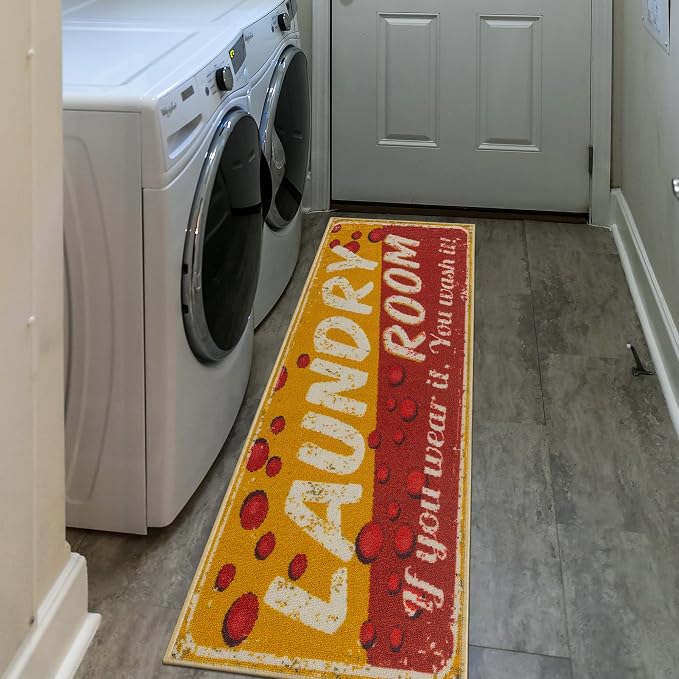 Ottomanson 20" x 59" Laundry Room Rug