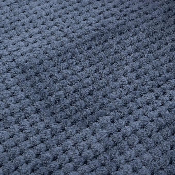Pet Blanket Warm Soft Dog Blankets Washable Cat Throw Blankets Sofa Bed Couch Furniture Protector Cover for Small Medium Large Dogs Cats, Blue, 24" x 31"