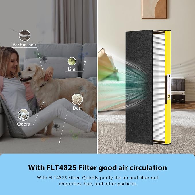 FLT4825 Filter B HEPA Pure Replacement Compatible
