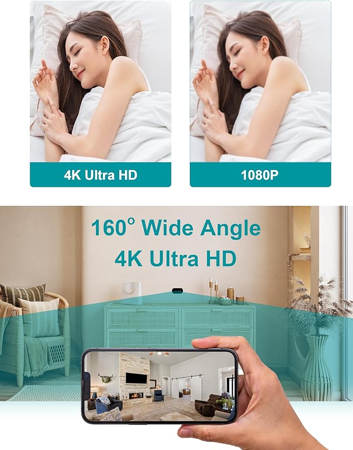 2026 Upgraded 4K Wireless Cameras