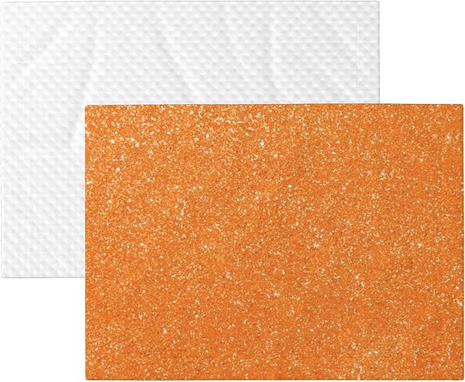 Waterproof Dog Blanket Soft Pet Blanket for Puppy Cat, Fleece Cat Throw Blankets for Furniture Bed Couch Sofa Reversible - Orange Glitter2