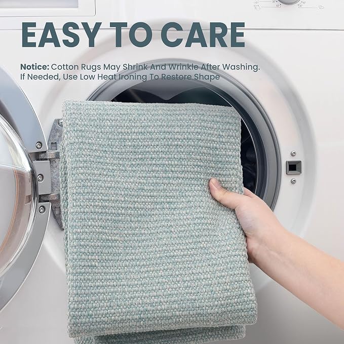 EARTHALL Washable Runner Rug 3x7 Ft Non Slip Runners