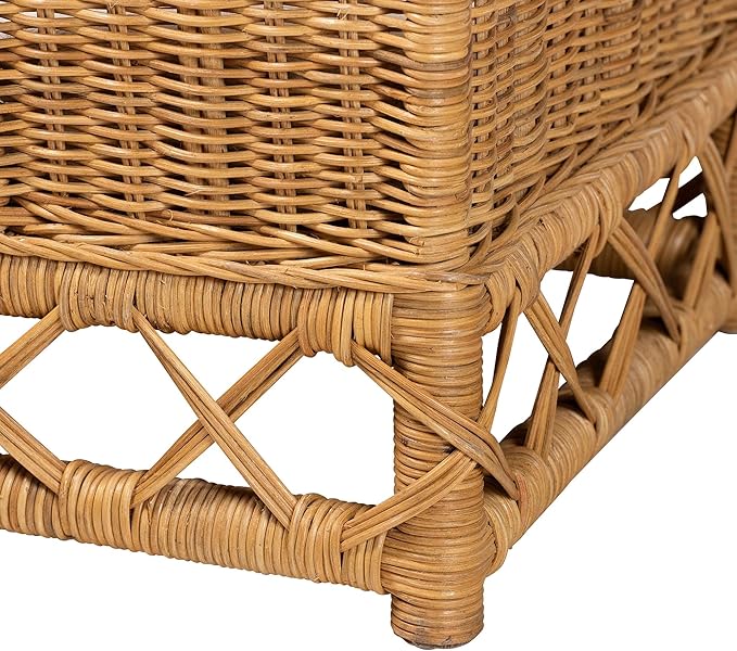 Bali & pari Palm Bohemian Light Honey Rattan Pet Bed