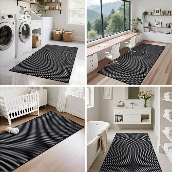 YDKGL 2x5 ft Hallway Runner Rug Boho Woven Washable Long Kitchen Runner Rugs