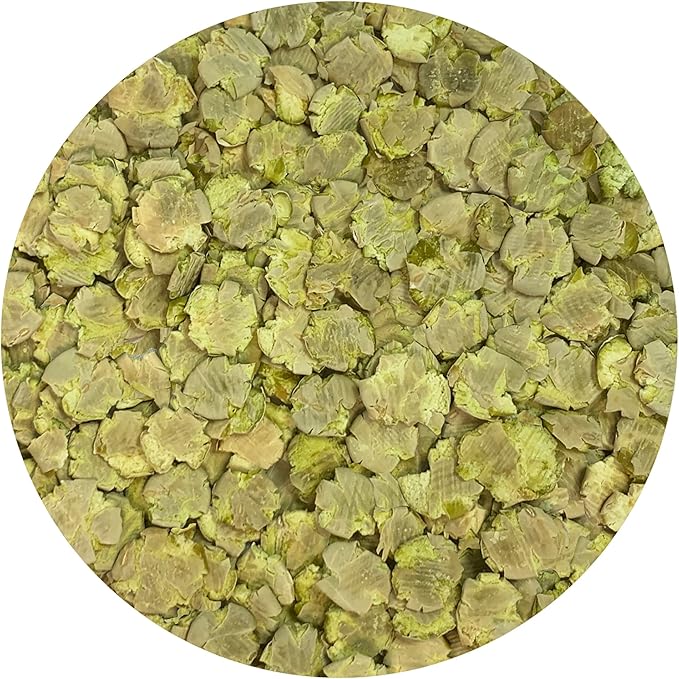 Exotic Nutrition Green Pea Flakes 3oz. - Healthy & Unique Treat - Rat, Degu, Prairie Dog, Chinchilla, Hedgehog, Parrot, Guinea Pig, Rabbit, Hamster