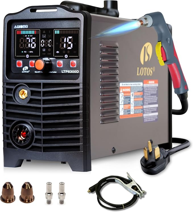 LTP6300D | 63A Non-Touch Pilot Arc Plasma Cutter, Drag-Cut Enabled, Non-HF
