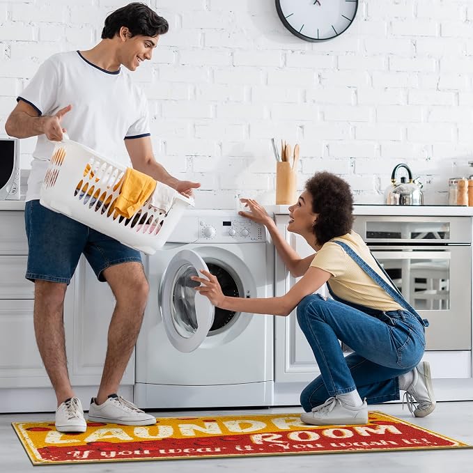 Ottomanson 20" x 59" Laundry Room Rug