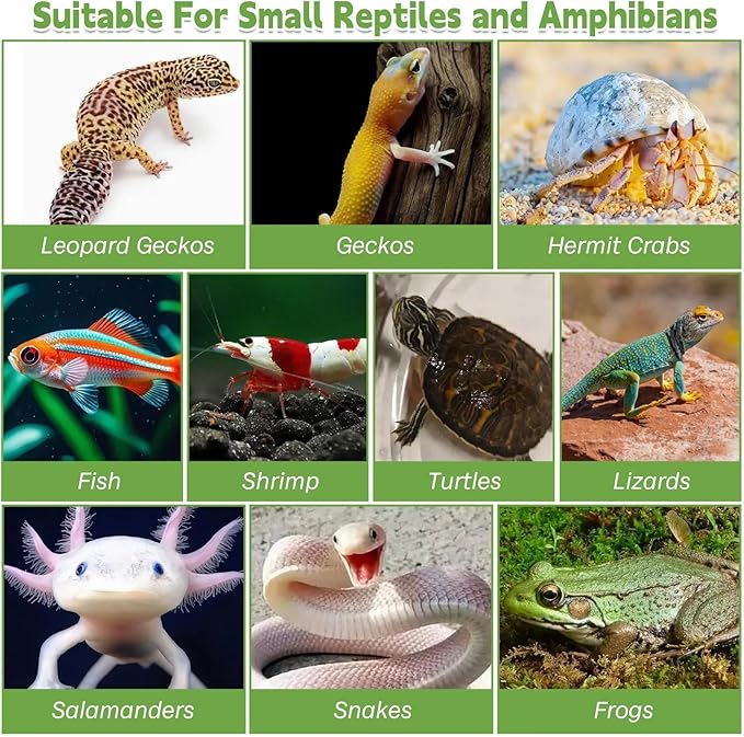 PINVNBY Reptile Hide Resin Turtles Dock for Aquarium (Size: 7.1 x 4.7 x 2.7 inches), Turtle Basking Platform for Small Size Snake Crested Gecko Lizard Frogs Newts