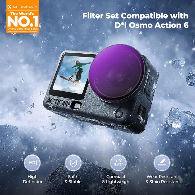 K&F CONCEPT Snap On CPL ND Filter Kit