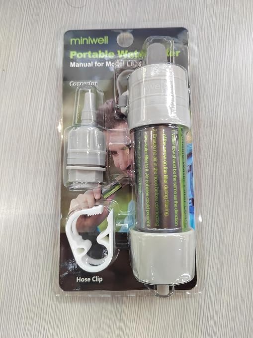 Miniwell Gravity Water Filter Straw