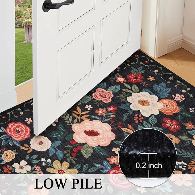 DUKINO Runner Rug, 2x10 Kitchen Runner Rug