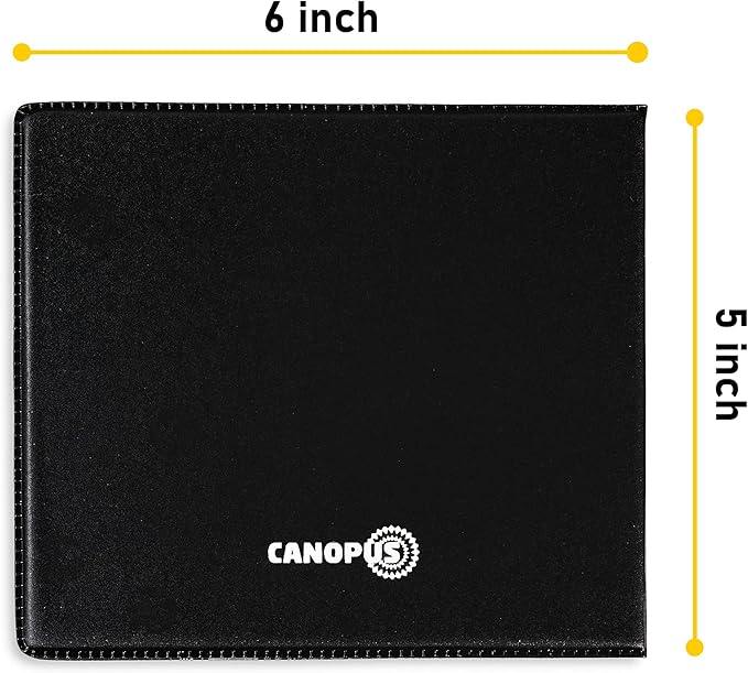 CANOPUS Car Registration and Insurance Holder, Car Document Holder, Vehicle Registration and Insurance Card Holder, Wallet for Auto, Trailer, Motorcycle, Truck, Vehicle Paperwork Organizer (2 Pack)