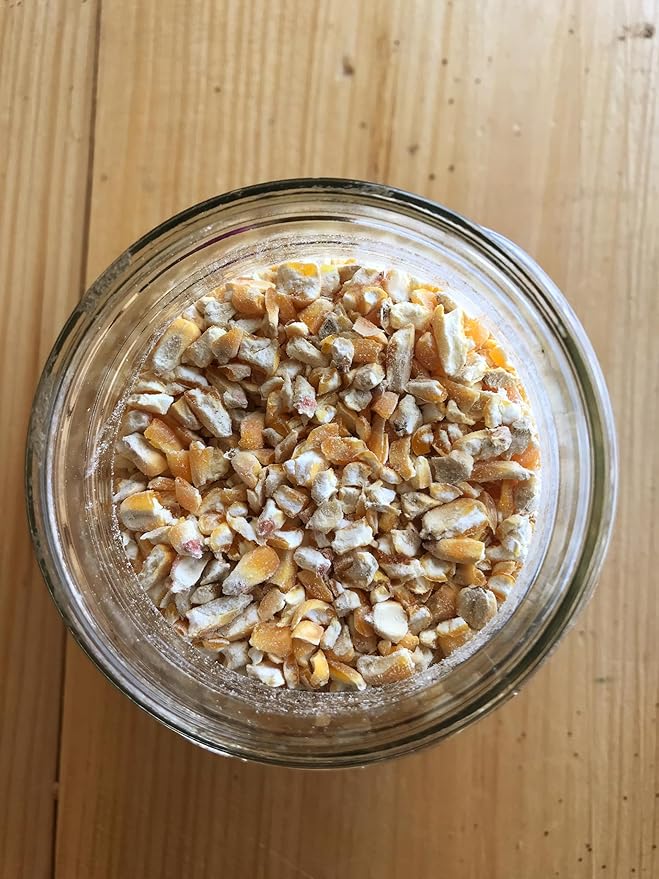 Ernst Grain Cracked Corn, Non-GMO – Perfect Feed for Ducks, Squirrels, Chickens, Ducks, Deer, Rabbits, Geese, and More! (10 lb)