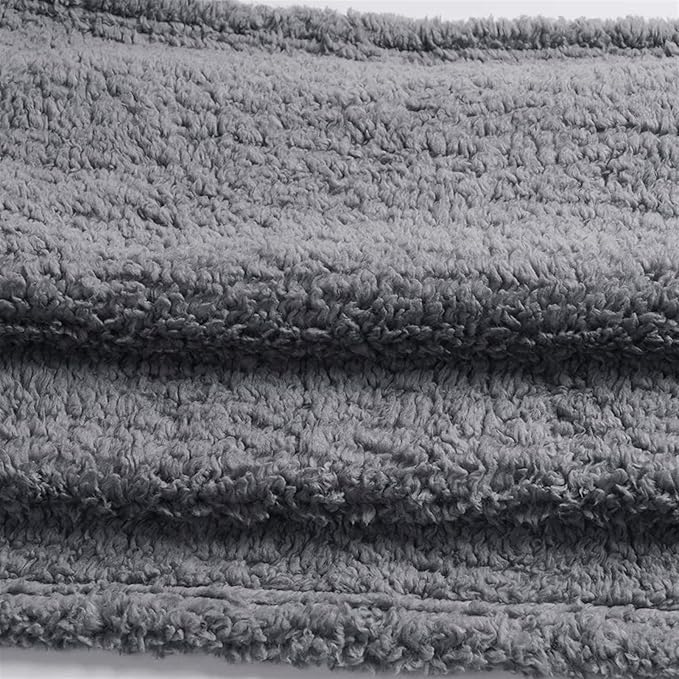 Pet Blankets for Couch Sofa Bed Dog Blankets Reversible Cat Blanket Soft Furniture Protector Cover for Small Medium Large Dogs Cats, Grey, 39 x 47 inches