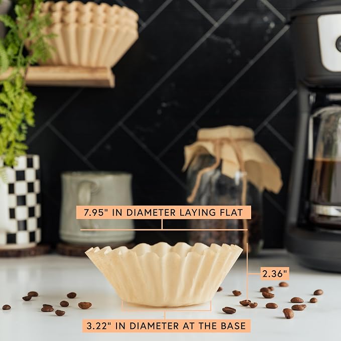 Tupkee Coffee Filters 8-12 Cups