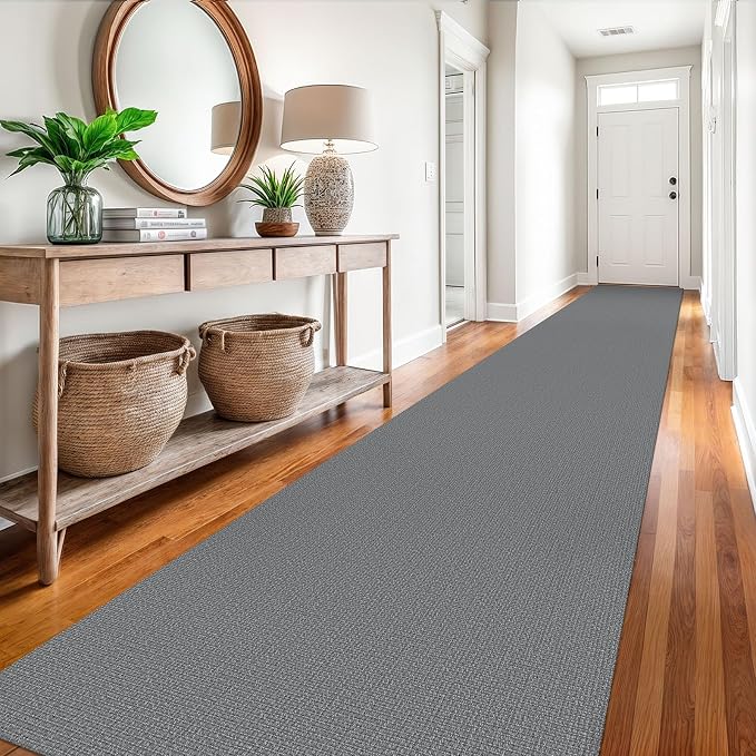 EARTHALL Extra Long Runner Rug 3x18 Ft Washable Runners