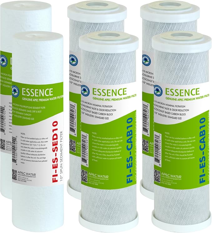 FILTER-SET-ESX2 + FI-ES-TCR-QC High Capacity Pre-Filter Sets and Inline Carbon