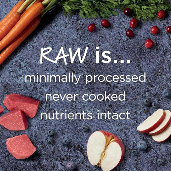 Instinct Raw Boost, Natural Dry Dog Food with Freeze Dried Pieces, High Protein, Grain Free Recipe - Real Beef, 10 lb. Bag