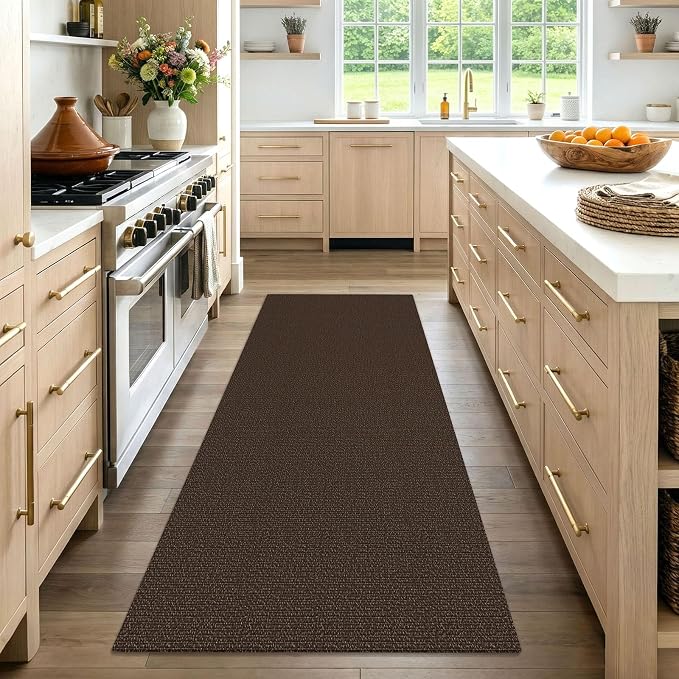 EARTHALL Washable Runner Rug 3x7 Ft Non Slip Runners