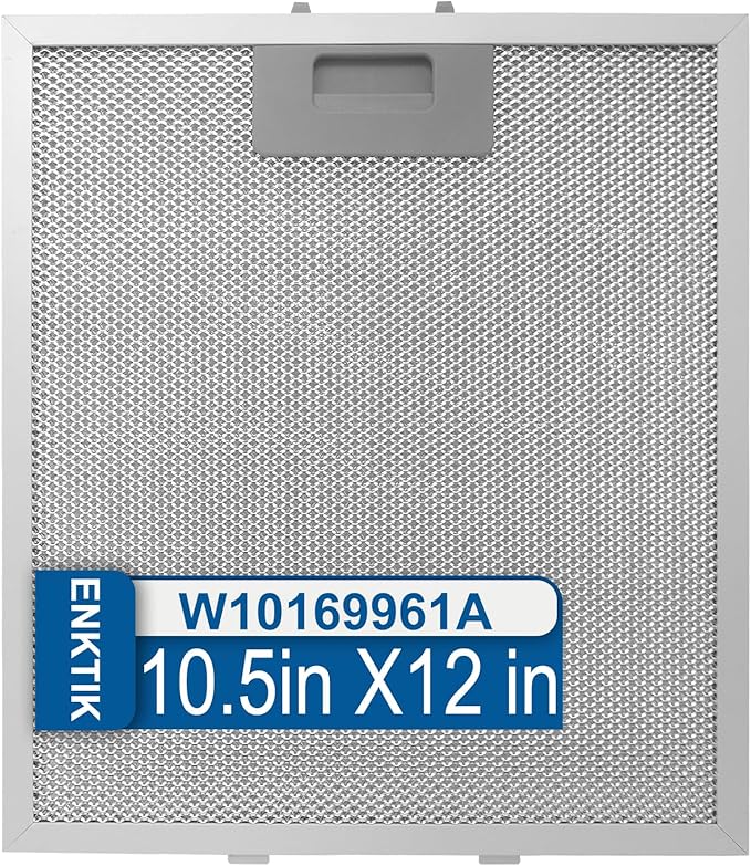 Range Hood Filter Replacement 12" x 10.5"W10169961A