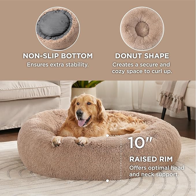 Bedsure Waterproof Dog Blankets for Large Dogs Calming Dog Bed for Extra Large Dogs