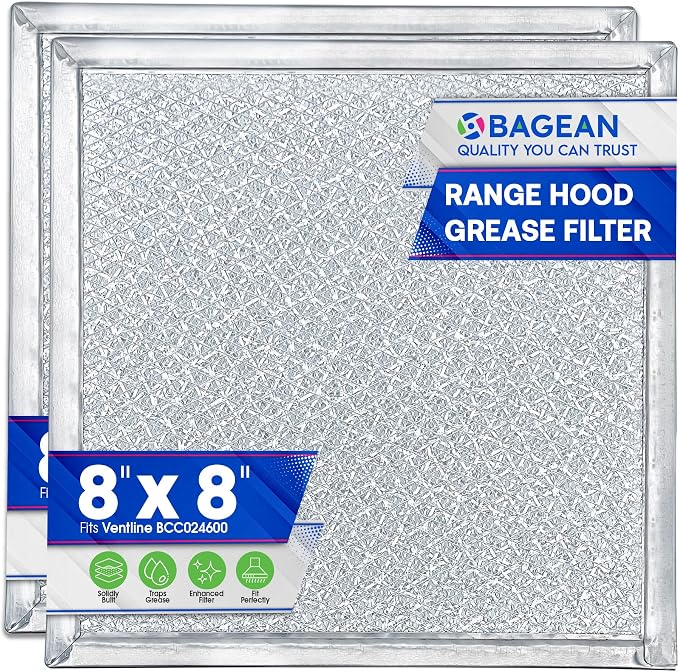Bagean Stove Vent Filter 8x8 inch BCC024600 Compatible