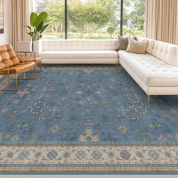 Hazo Haus Boho 9x12 Soft Rugs for Living Room